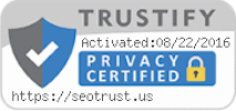 A trusty privacy certificate.